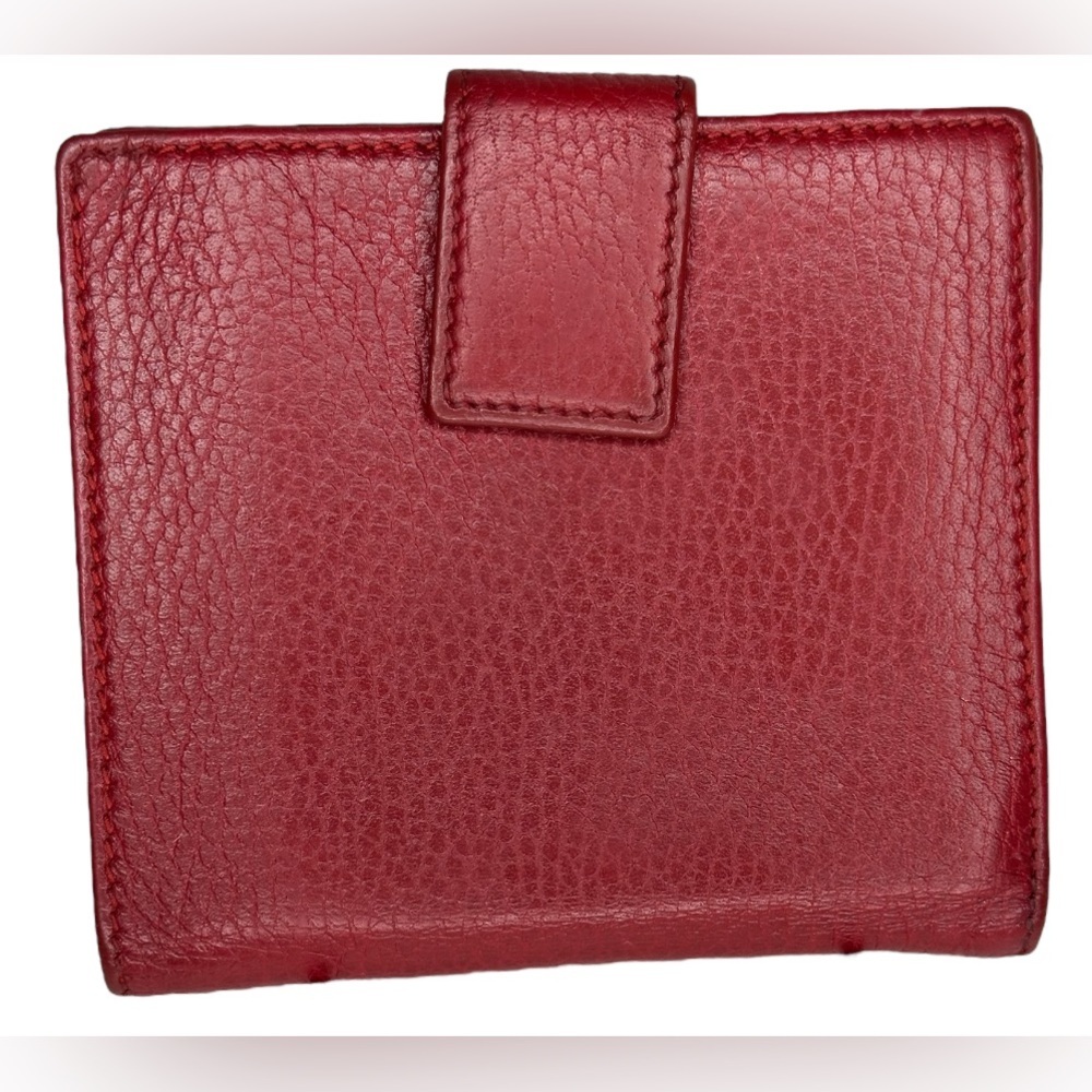 Gucci Marmont Red Leather Wallet EUC - Picture 2 of 14